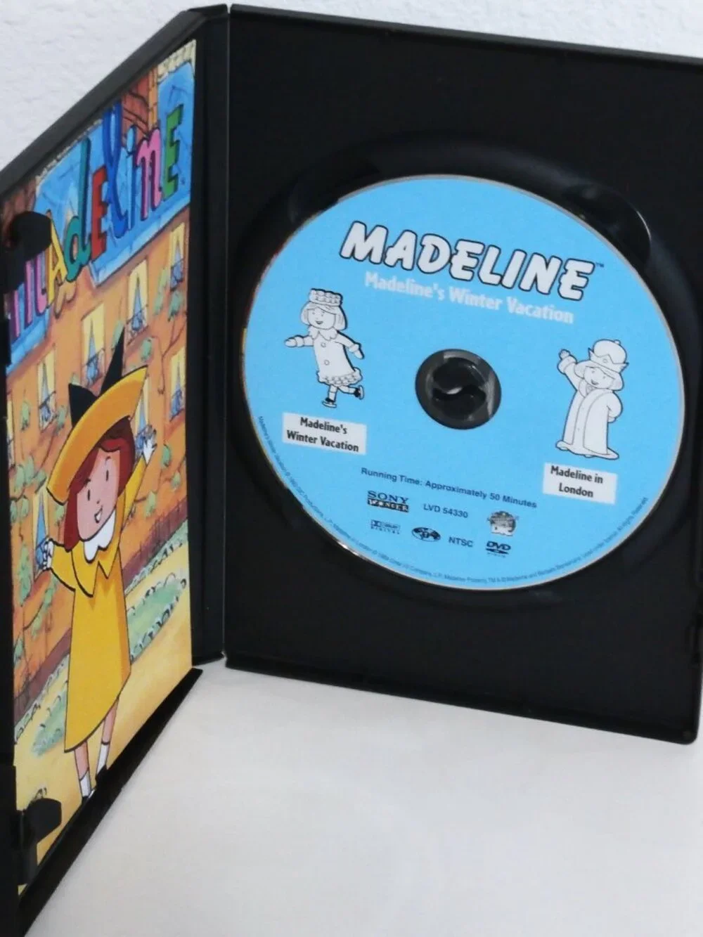 Madeline Set of Three DVD Movies Merry Musical Melodies/Winter Vacation/The Star